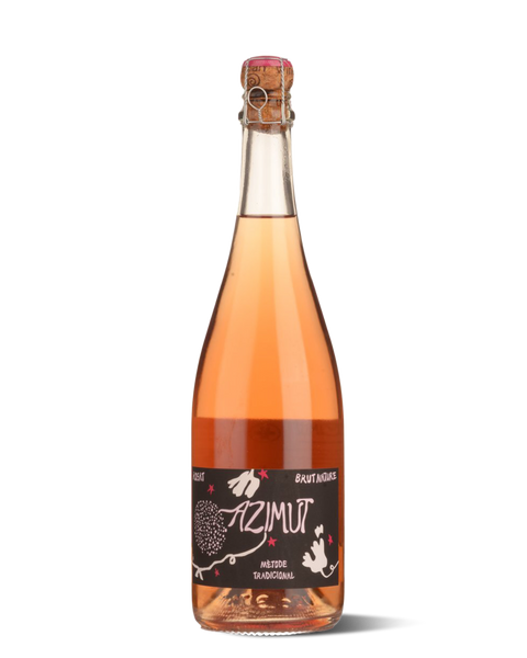 photograph of sparkling wine bottle