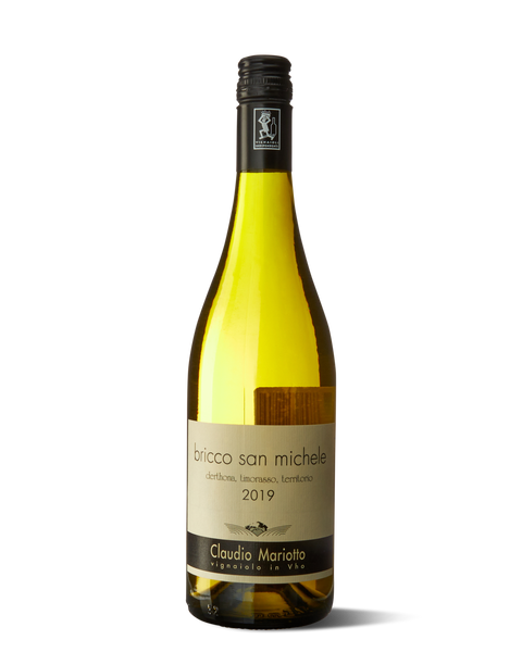 Claudio Mariotto Bricco San Michele Colli Tortonesi Timorasso 2019