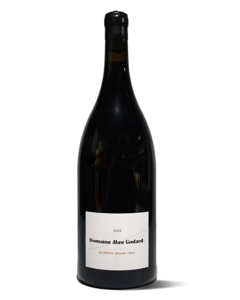 photograph of large wine bottle