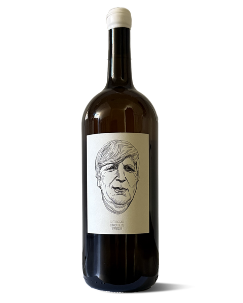 photograph of a big bottle of wine
