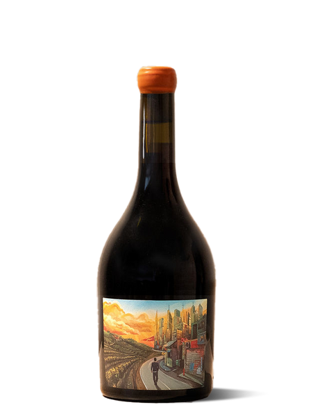 photograph of wine bottle