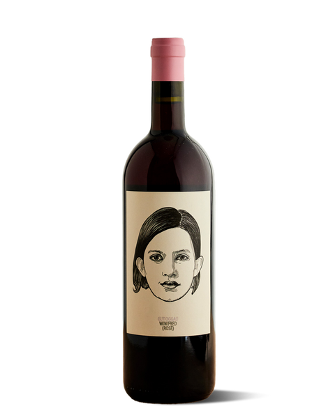 photograph of wine bottle