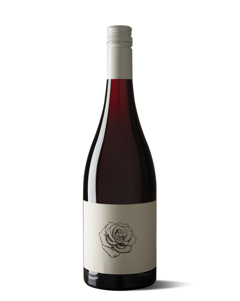 photograph of bottle of wine made by friendly Nick in the Yarra Valley