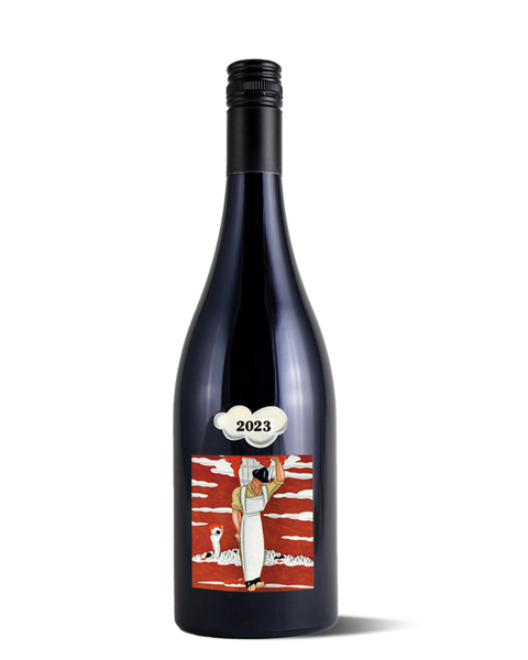 photograph of wine bottle