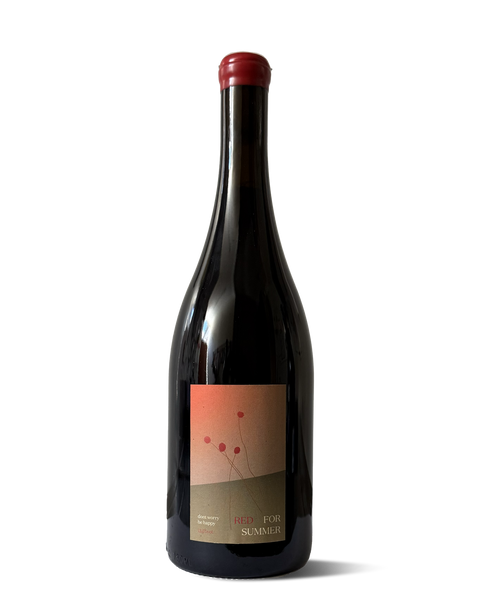 photograph of a wine bottle