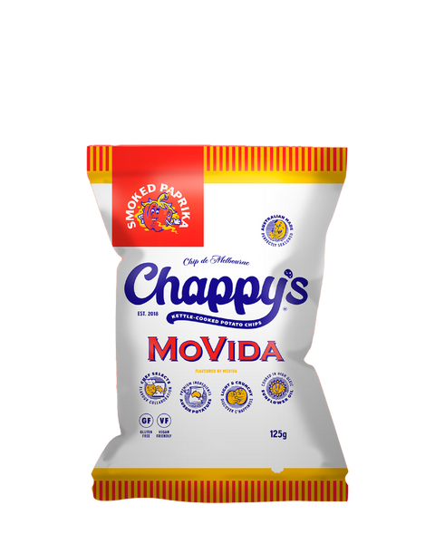 a packet of potato chips or crisps