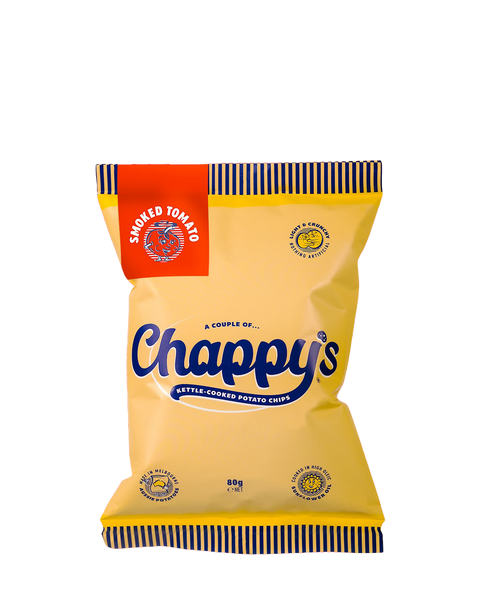 a packet of potato chips or crisps