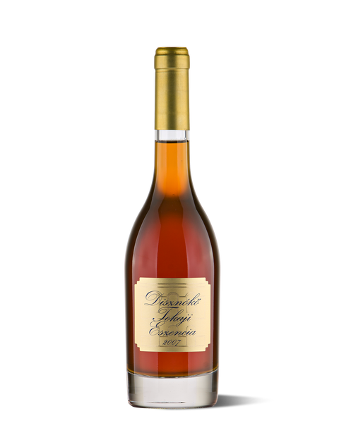 photograph of bottle of Tokaj wine