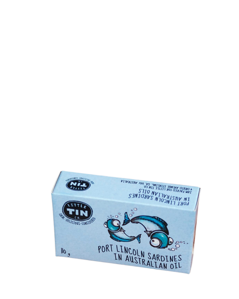 a box of tinned sardines