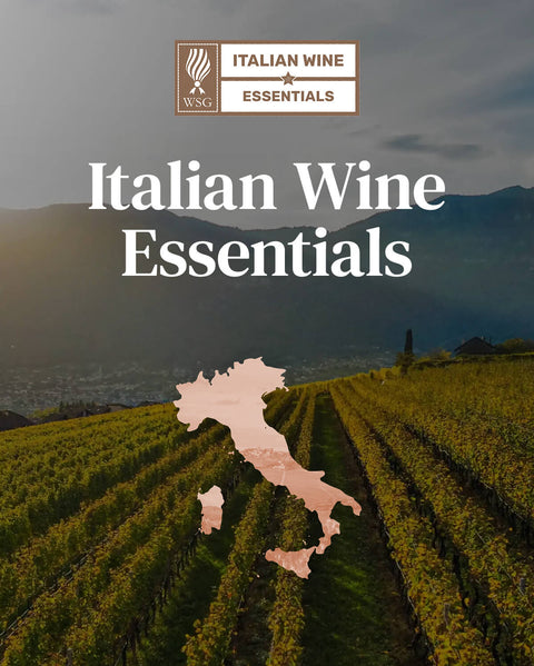 graphic with logo, text and map over landscape photograph