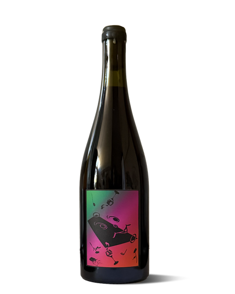 photograph of wine bottle