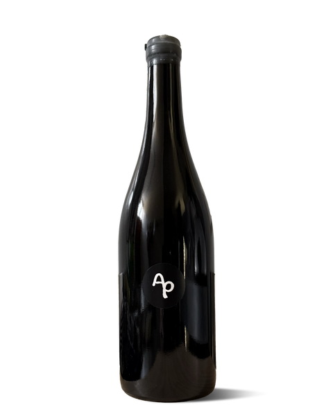 photograph of wine bottle