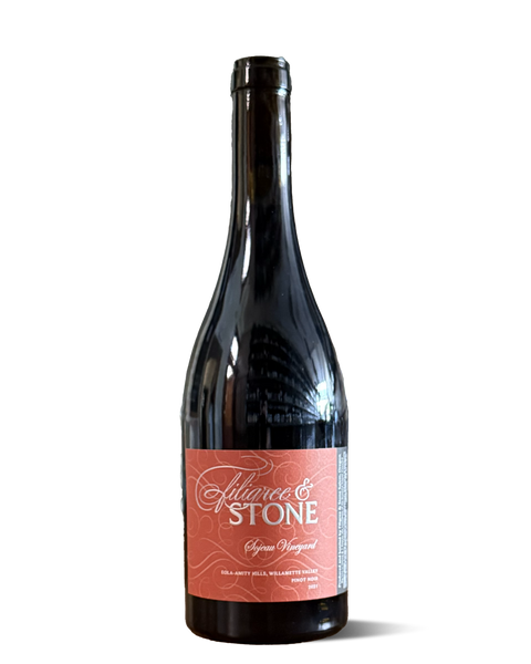 photograph of wine bottle