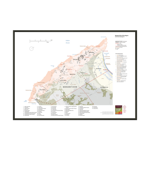 Margaret River Wine Region Map