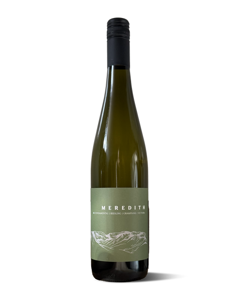 photograph of a tall wine bottle