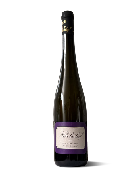 photograph of tall wine bottle