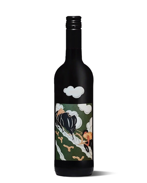 photograph of wine bottle