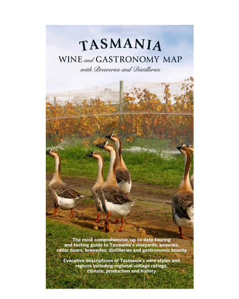 Wine Map of Tasmania